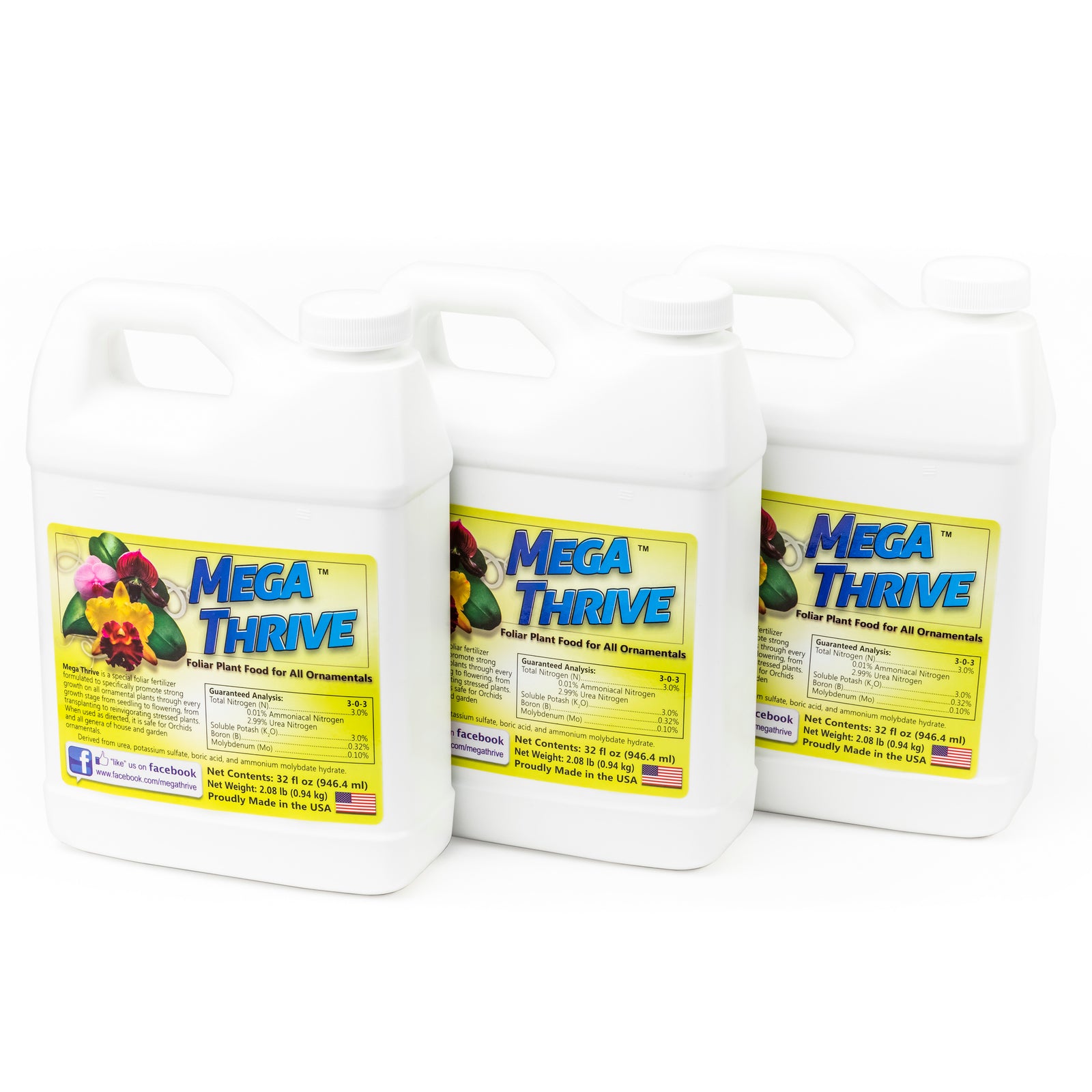 Mega Thrive Foliar Plant Food for All Ornamentals